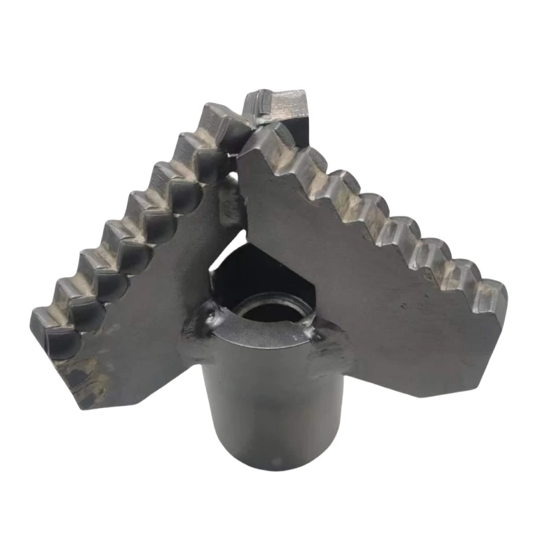 

FengSu(FS) 3-Wing Alloy Drag Bit Precision Casting for Soft Soil Formation Water Well Drilling Tools