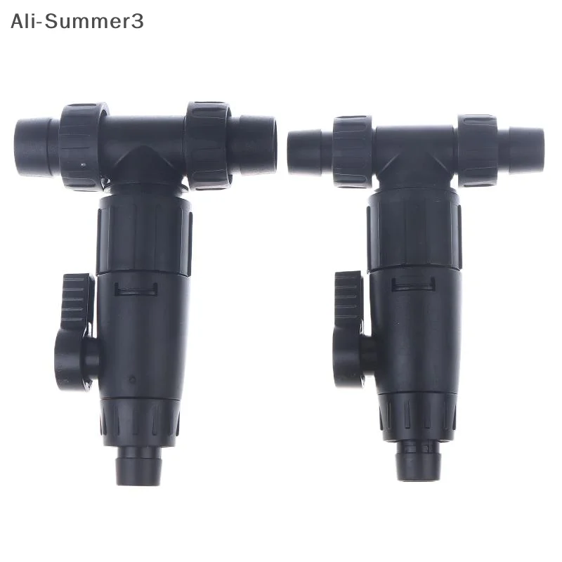 Aquarium Zubehör 12/16mm Doppel Tap Schnellverschluss Anschluss Aquarium Schlauch Rohr 3-Wege Ventil Aquarium filter Anschluss