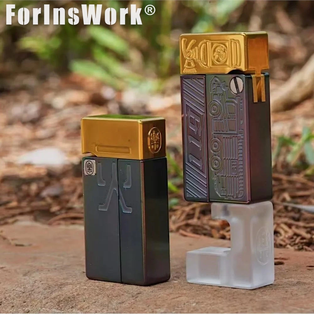 

YOLO STUDIO Цирконий Золото NO FIRE Повзунок из нержавеющей стали с гравировкой Игрушки для снятия стресса Спиннеры для пальцев Настольные гаджеты