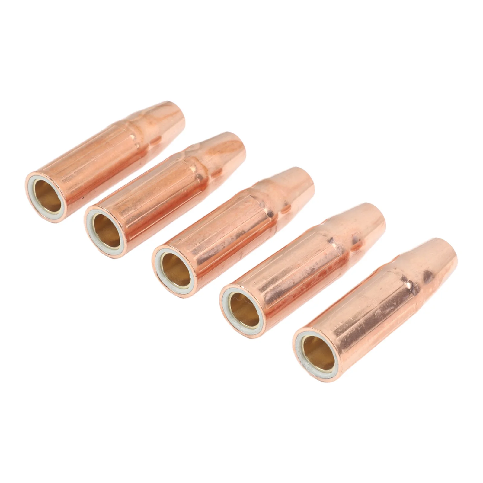 Metal Fabrication 23-50 Welding Compatible With Gas Diffusers Nozzle Copper Nozzle 1 2 Inch Orifice 5 Pack Nozzles