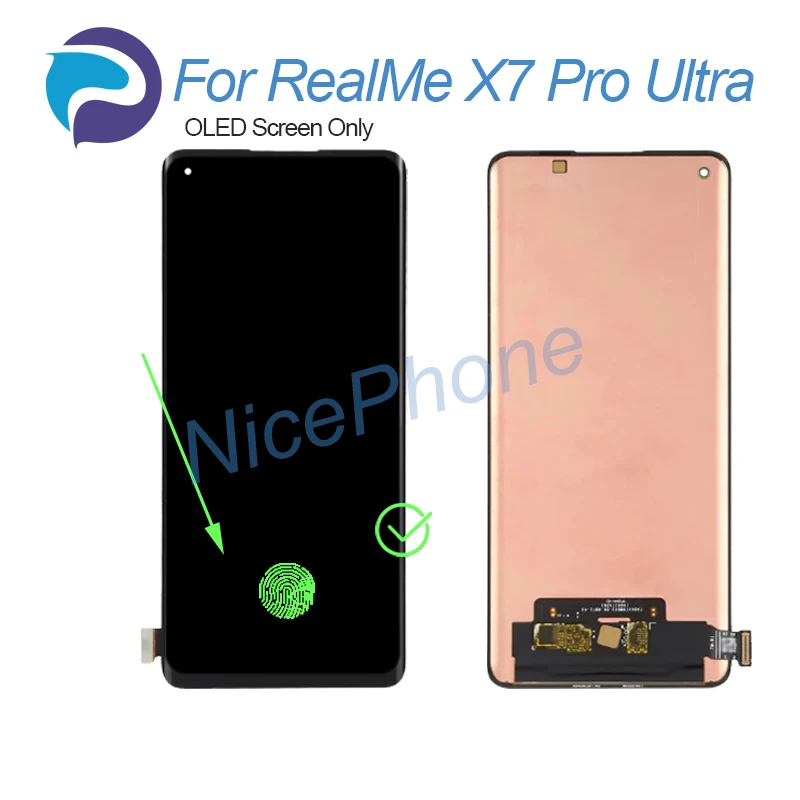 for RealMe X7 Pro Ultra LCD Display Touch Screen Digitizer 6.55