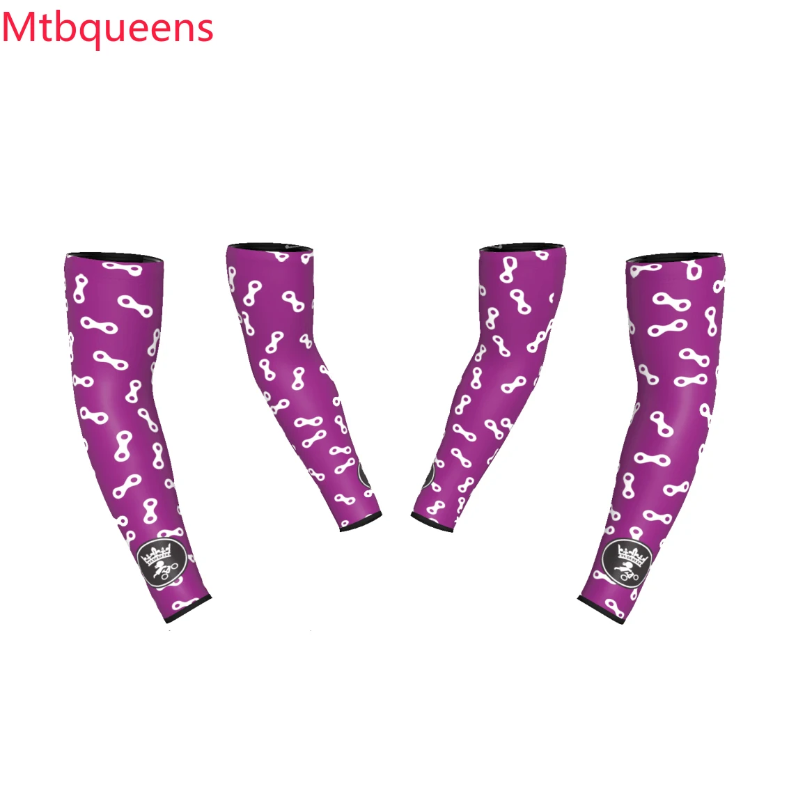 Mtbqueens Cycling Arm Protection Ice Fabric Anti-UV Sunscreen Running Cycling Sleeve Outdoor Sport Cycling Arm Warmers Women Men