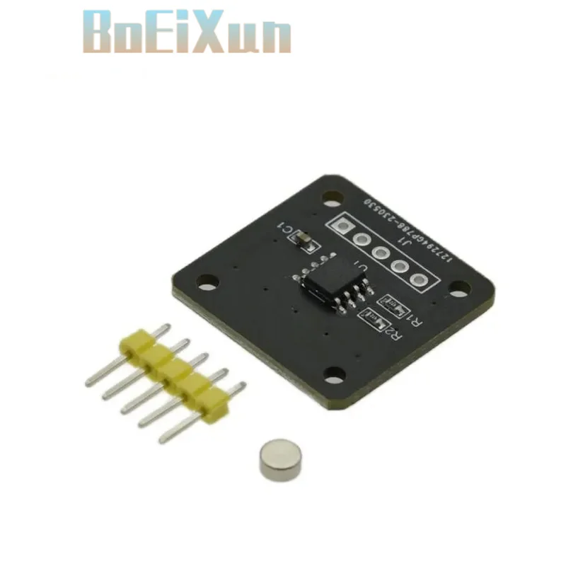 MT6701 Magnetic Encoder Magnetic Induction Angle Measurement Sensor Module 14bit High Precision Replacement AS5600