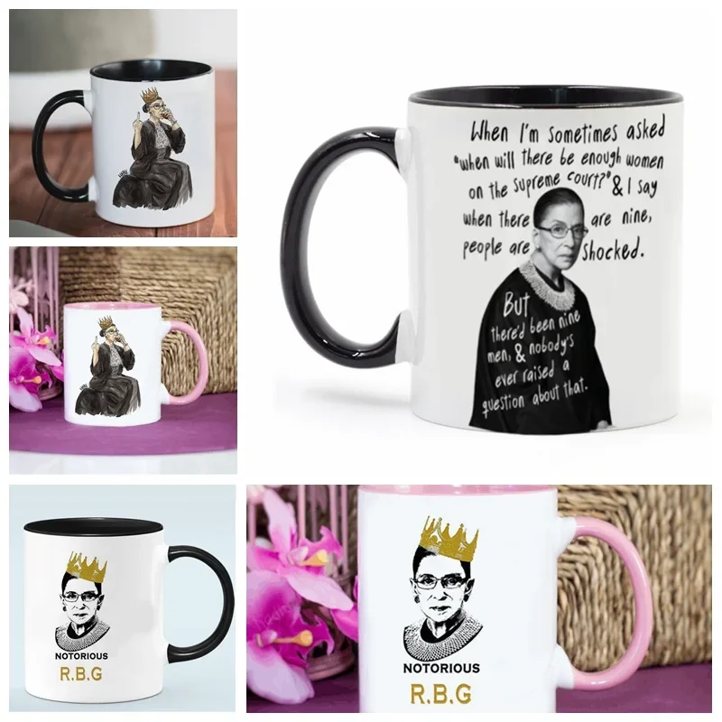 Women's University France, Ms. Ginsburg's office drinking water cup, coffee ceramic water cup