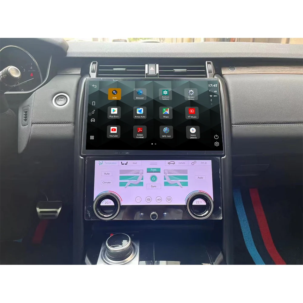 The lastest Android Radio For Land Rover Discovery 5 LR5 L462 GPS Navigation Car Auto Stereo Head Unit Multimedia Player 4G Wifi