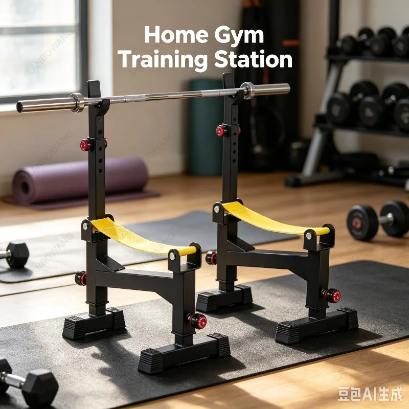Suitable for Gym Hard Pull Buffer Rack, Home Assistive Device, Hard Pull High Table, Five Adjustable Home Hard Pull Buffer Table