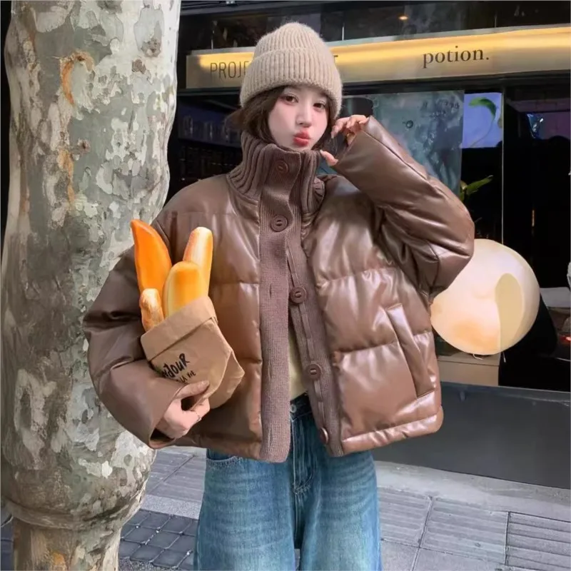 

B-TOTO Down Jacket With Fashionable Maillard Style Is Suitable For Girl Can Be Used As A Bread Jacket For Good Insulation Effect