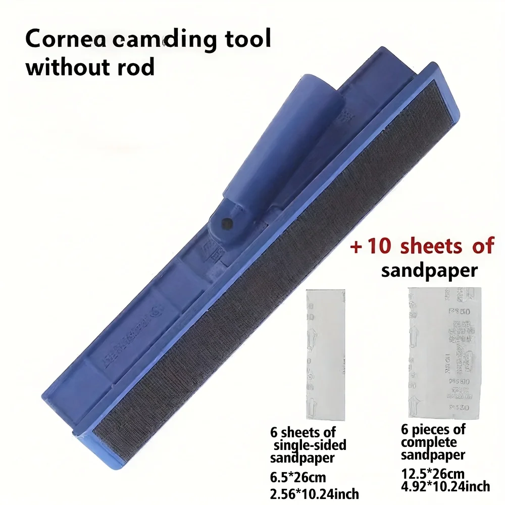 

Drywall Sandpaper Holder Set, Professional Drywall Sandpaper Holder Set Inside Corner Putty Polishing Tool
