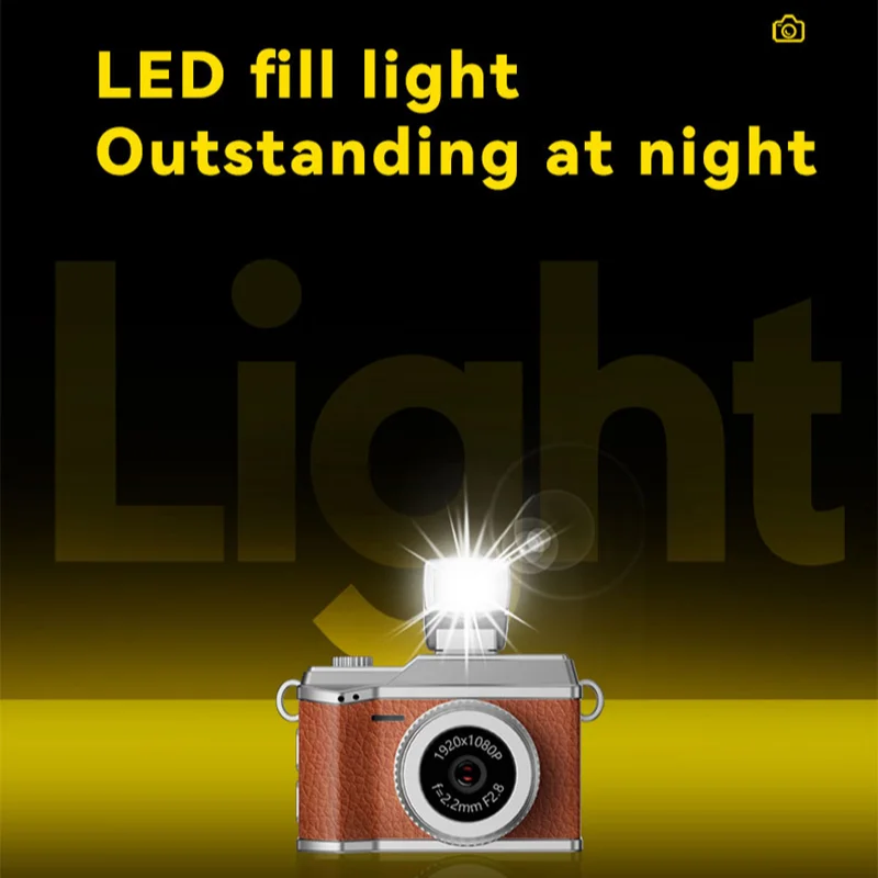 كاميرا رقمية صغيرة 2.5H تسجيل مستمر HD 2K كاميرا كلاسيكية كلاسيكية للأطفال الطلاب تسجيل الدخول كاميرا الجيب هدية 2026 جديد #4