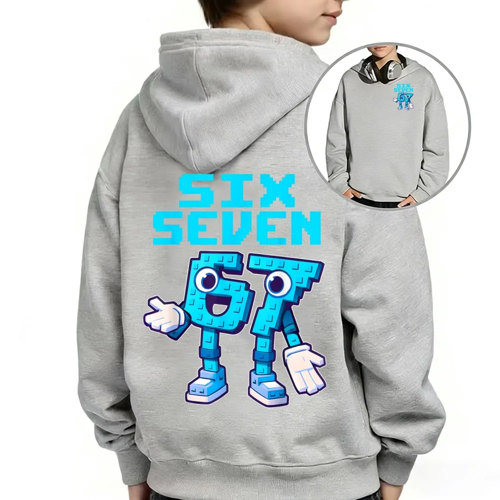 Bruh 67 ستة سبعة 6-7 Brainrot ميمي للمراهقين بنين بنات كنزة قطيفة سرقة Brainrot هريرة Bruh OG Meowl معطف مقنع