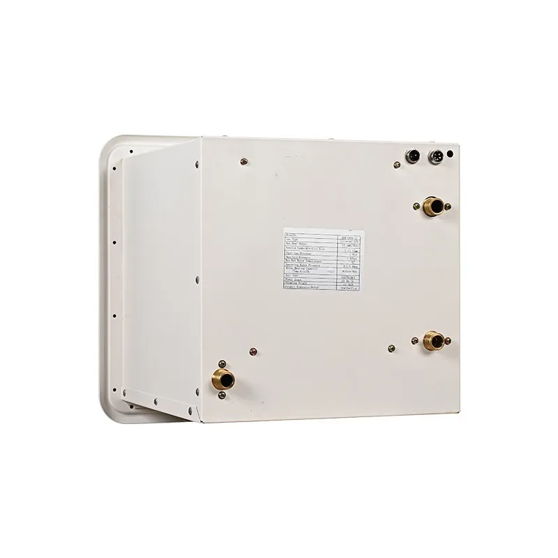 Scaldabagno a propano per camper da 65.000 BTU - Sistema di acqua calda istantanea (design a canna fumaria in plastica portatile, portata di 6 l/min, accensione automatica)