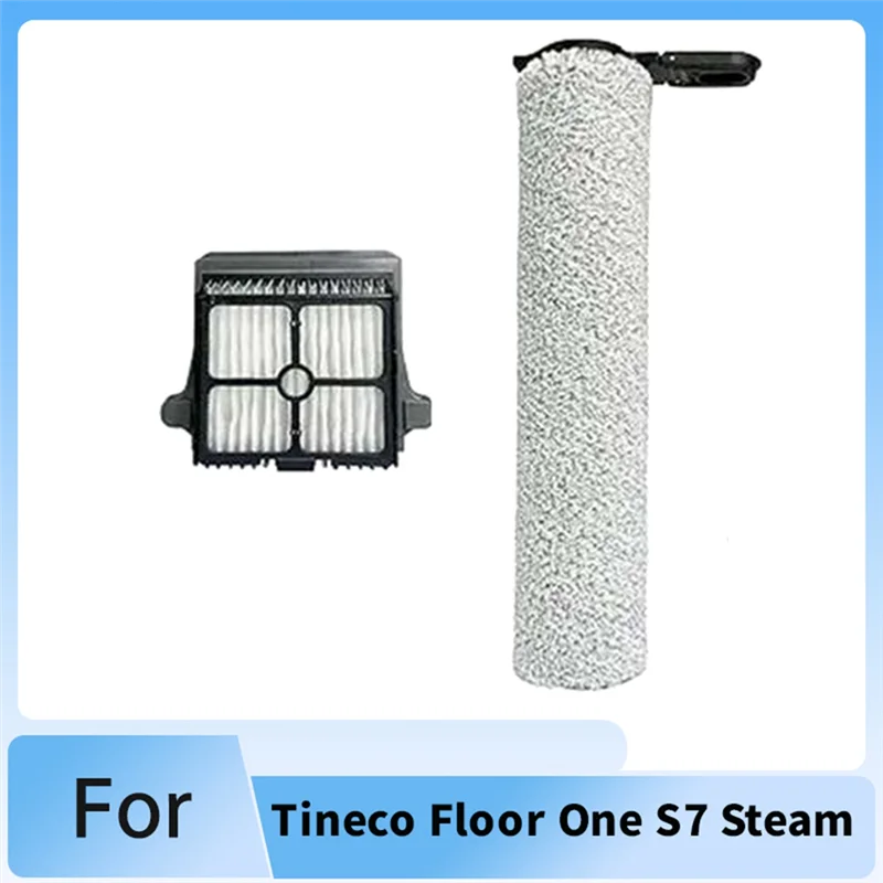 KEOL-para Tineco Floor One S7 repuestos de aspiradora de vapor accesorios cepillo rodillo filtro Hepa