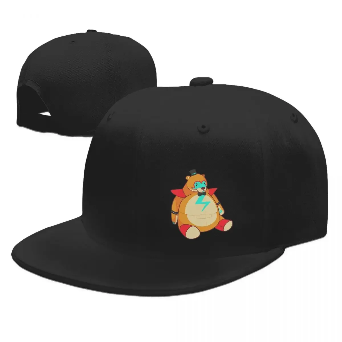 Glamrock Freddy Plush FNAF Security Breach Djunkelskog Baseball Caps Men Women Hats Cap Streetwear Baseball Hat Casquette