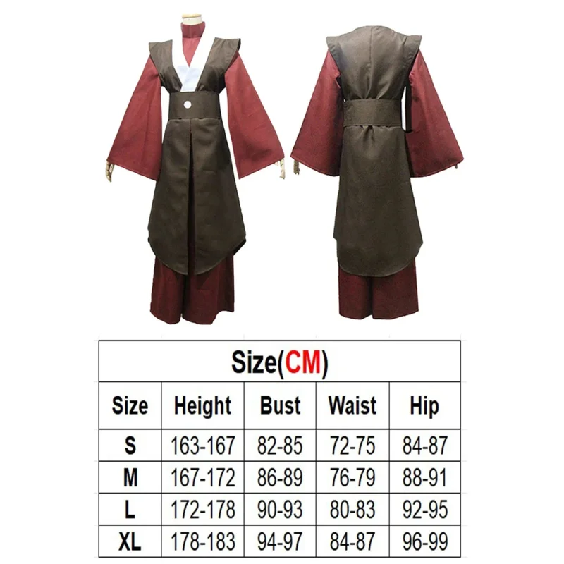 Disfraz de Anime Mai para mujer, disfraz de Avatar de dibujos animados, último disfraz de maestro de aire, trajes para mujer y adulto, trajes de Carnaval de Halloween