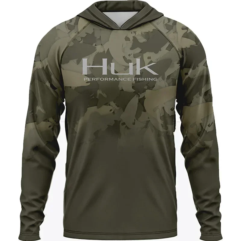 UPF 50 Fishing Hooded Shirt 3