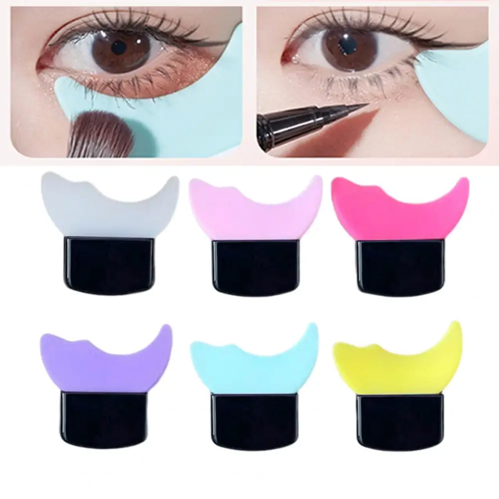 Eyeliner Stencils Durable Portable Crescent Reusable Curled Suitable for All Eyeshape  Eyeliner Baffle Makeup Tools