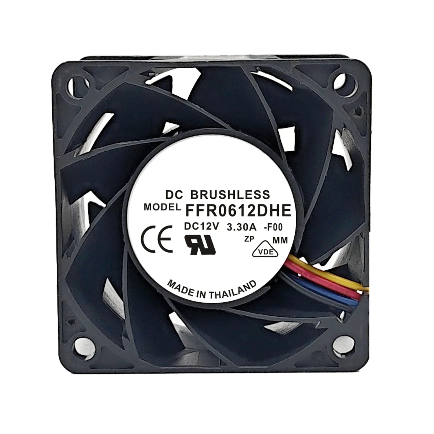 

Cooling Fan FFR0612DHE DC 12V 3.3A 6038 6CM 60*60*38MM 2/3/4-Wire