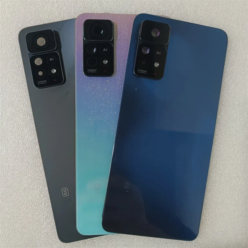 

For Redmi Note 11 Pro 4G 5G Note 11E Pro Battery Back Cover Rear Door Glass Panel Housing Case Replace