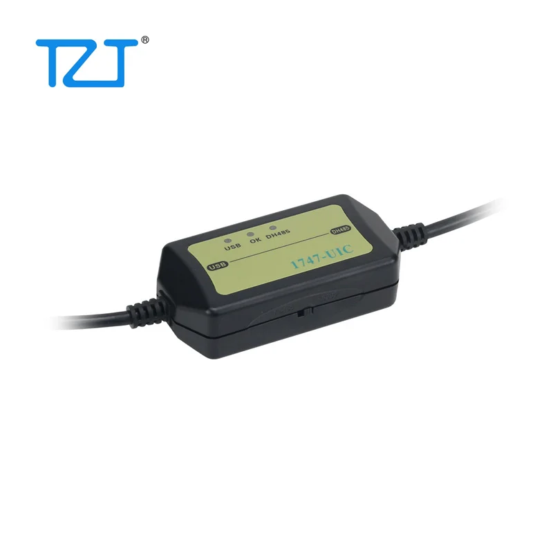 كابل TZT USB 1747-UIC PLC لألين برادلي USB إلى DH485-USB إلى 1747-PIC SLC500