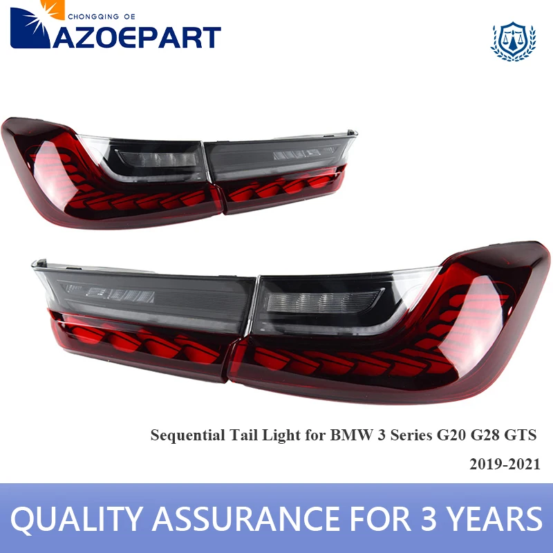 

LED Sequential Rear Stop Brake Tail Light Lamp for BMW 3 Series G20 G28 GTS 2019 2020 2021