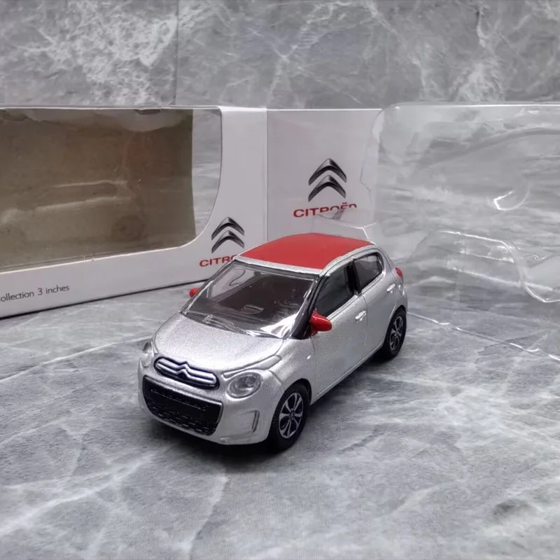 

1/64 Citroen C1 модель автомобиля из сплава, литой под давлением металл, классический автомобиль, модель автомобиля, миниатюрная масштабная коллекция моделирования, детская игрушка в подарок