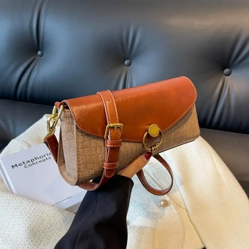 2023 حقيبة مربعة صغيرة بولي PU حقيبة كروسبودي لفتاة النساء سعة كبيرة حقيبة كتف موضة الترفيه العصرية حقيبة حقيبة الهاتف 20CA