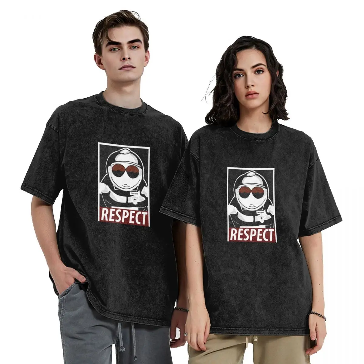 

Respect My Authority - South Park Cartman T-Shirt summer top man t shirt fashion shirts Men's clothing