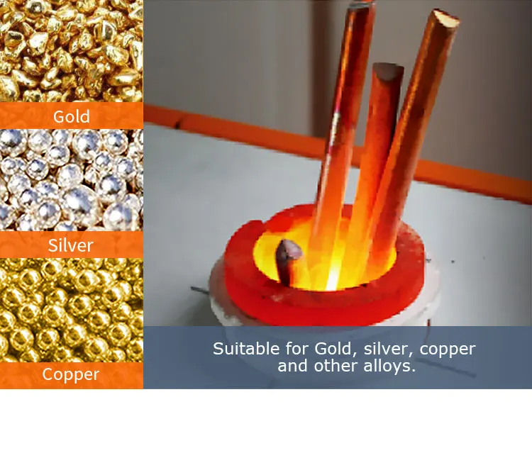 Mini Melting Machine Series Gold Melting Furnace Mini Induction