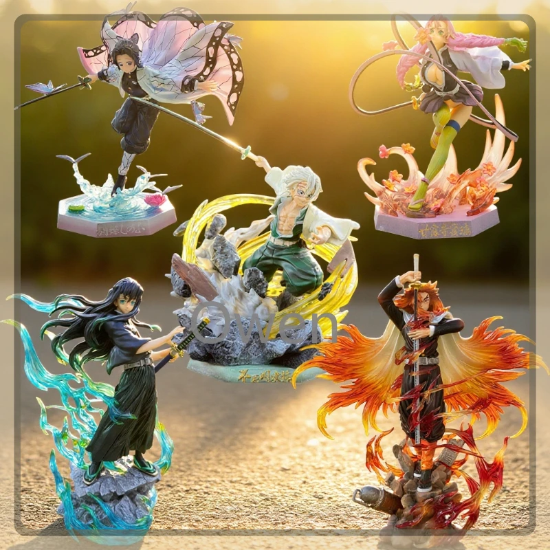 

Kochou Shinobu Anime Demon Slayer:Kimetsu No Yaiba Figurine Tokitou Muichirou Action Figure PVC Statue Collection Model Toy Gift