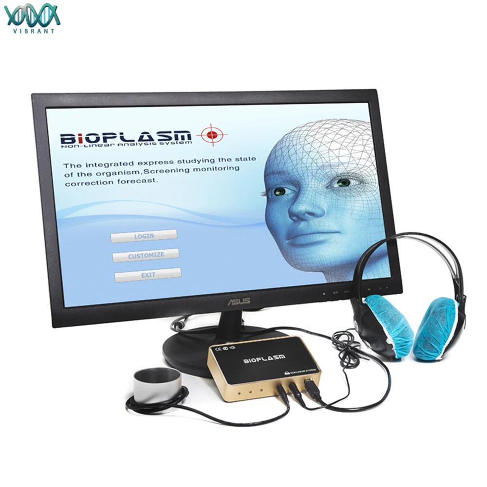 أحدث إصدار لعام 2024 محلل صحة الجسم بمسح تلقائي لتحليل BIOPlasm NLS