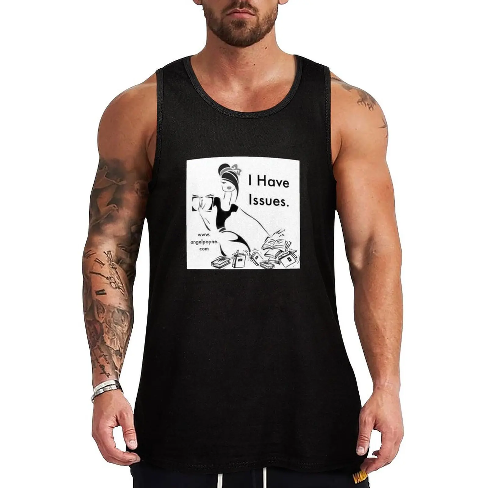 I have Issues Tank Top Casual Print Tank Top Daily Graphic Sleeveless Wear