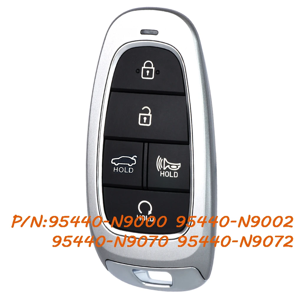 

95440-N9072 95440-N9070 for Hyundai Tucson 2021 2022 2023 2024 Smart Remote Key Fob TQ8-FOB-4F27 433MHz 95440-N9000 95440-N9002