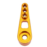 A04F-2 Pcs 25T Servo Arm Horn For Wltoys A949 A959-B A969 A979 K929 RC Car Parts,Yellow