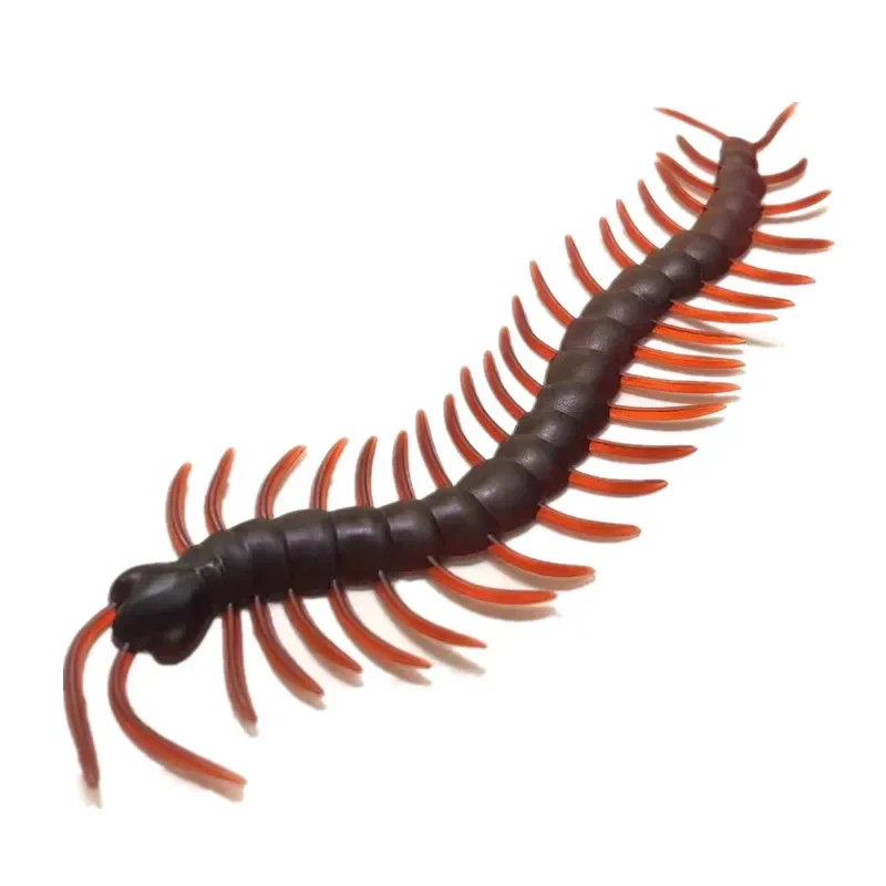 10 pz Parodia di interazione Giocattolo Super Grande Realistico Falso Centipede Giocattolo Scherzo Divertente Regalo Della Novità per Halloween Scherzi Spaventosi Giocattoli