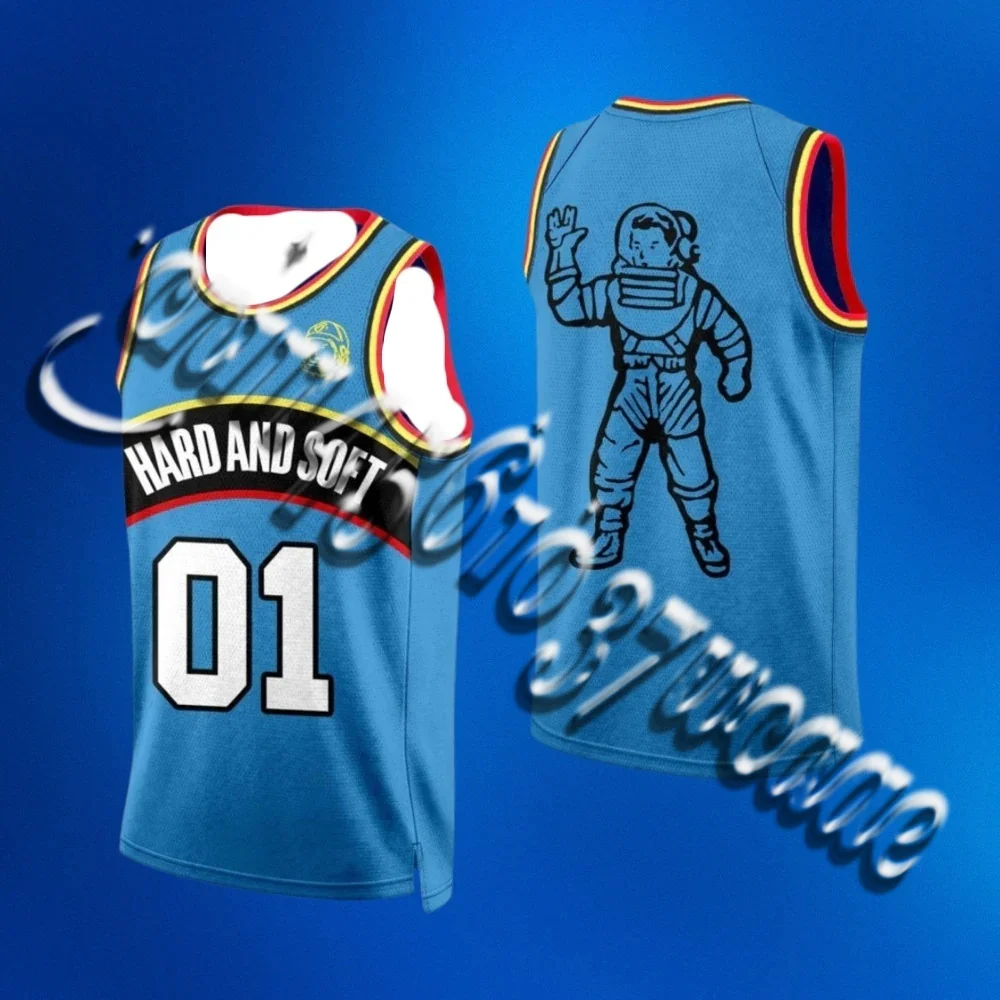 FamilyMatching New Unisex Retro Basketball Jersey Tank Top Billie "Hit Me Hard and Soft" Breathable Streetwear Sports Vest
