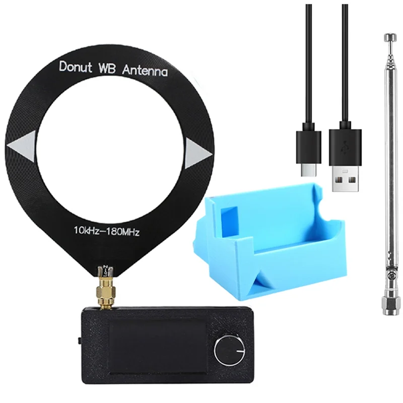 

AS95-SI4732 SW MW VHF Radio With Amplifier Mount 10Khz-180 Mhz FM/AM LSB/USB Pocket Radio