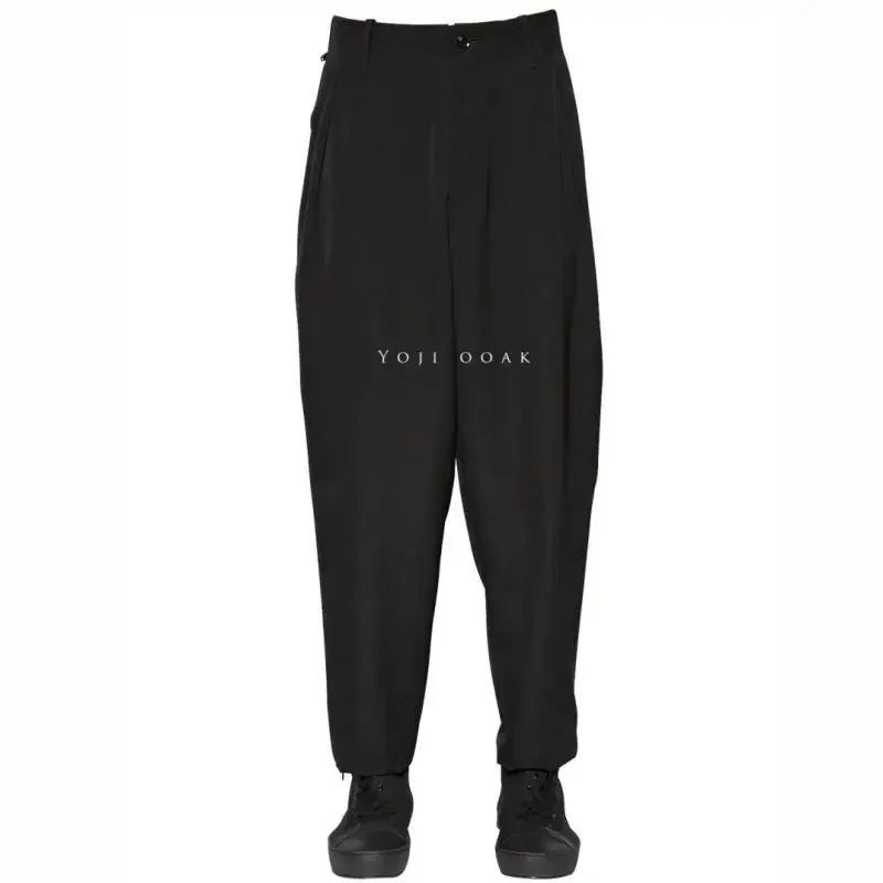 

YOJI OOAK TROUSERS Original Japanese detachable wool apron men's trousers casual trousers