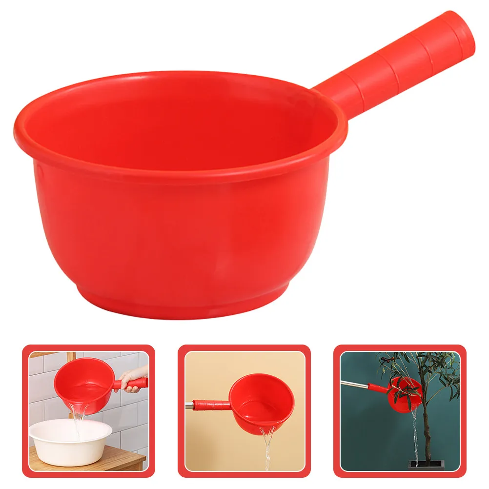 

Water Ladle Plastic Scoop Reusable Watering Spoon Ergonomic Design for Kitchen and Restaurant Water Ladle