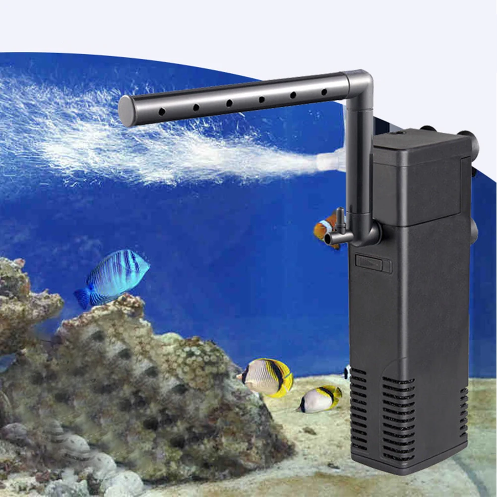 

Fish Tank Filter Multifunction Submersible Pump Water for The Rain Aquarium Ponds