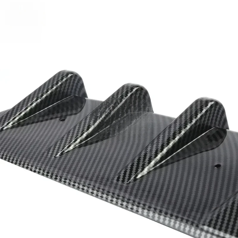 High Quality Rear Diffuser Lip Shark Fin Spoiler Lip With Tail Brake Light Forte Forte5 Exterior Modification Parts