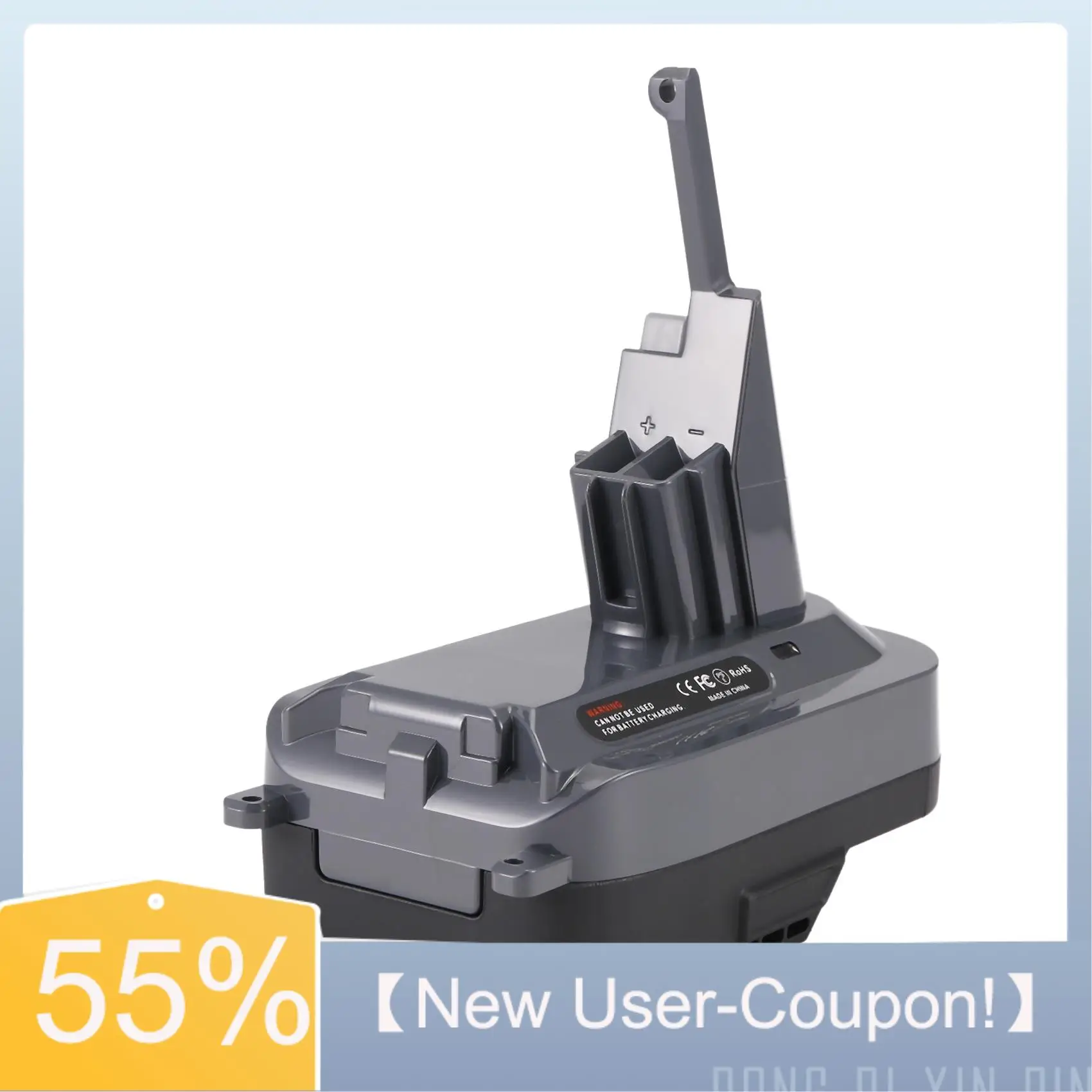 【Fast Delivery】AR18DSV7V8 Adapter Replacement For AEG RIDGID 18V For Dyson V7V8 Li- Battery Adapter
