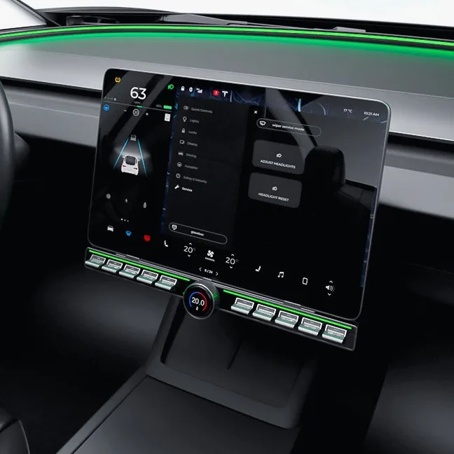 Applicable To Tesila Center Console Buttons, Physical Buttons Under The Screen ModelY Center Button Accessories