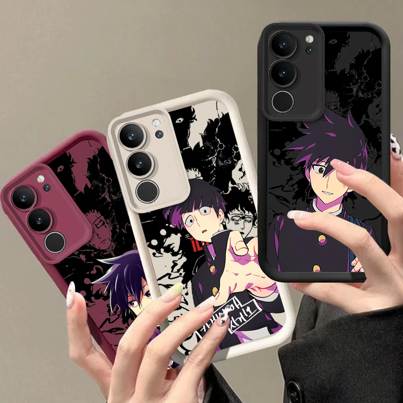 

Mob Psycho 100 Anime Cartoon For Samsung Galaxy A14 A15 A13 A12 A31 A73 A81 A71 A51 Core Lite Eye Ladder Phone Case