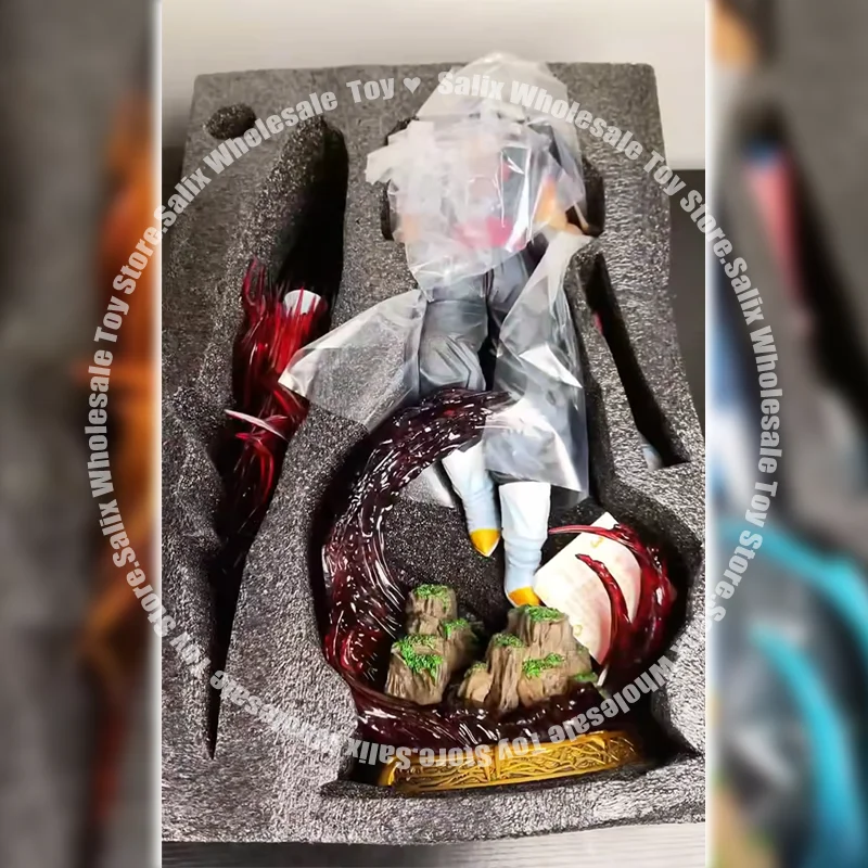 Lk fábrica lk brinquedos 38cm dragon ball z yunqi vegito 2.0 super saiyan gk estátua coleção pvc modelo estátua boneca presente brinquedo