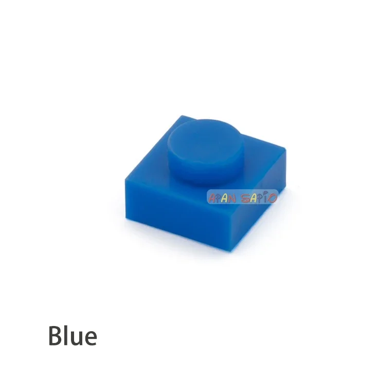 300 stücke DIY Bausteine Dünne Zahlen Bricks 1x1 Punkte 25 Farbe Pädagogisches Kreative Größe Kompatibel Mit 3024 Spielzeug für Kinder