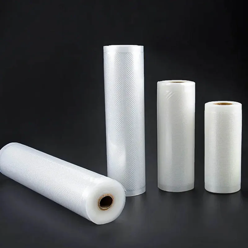 32*500cm Vacuum Storage Roll Bags for Food Sausages Textured Storage Vacuum Pouch Packaging Bag for Vacuum Sealer Meat Fruit