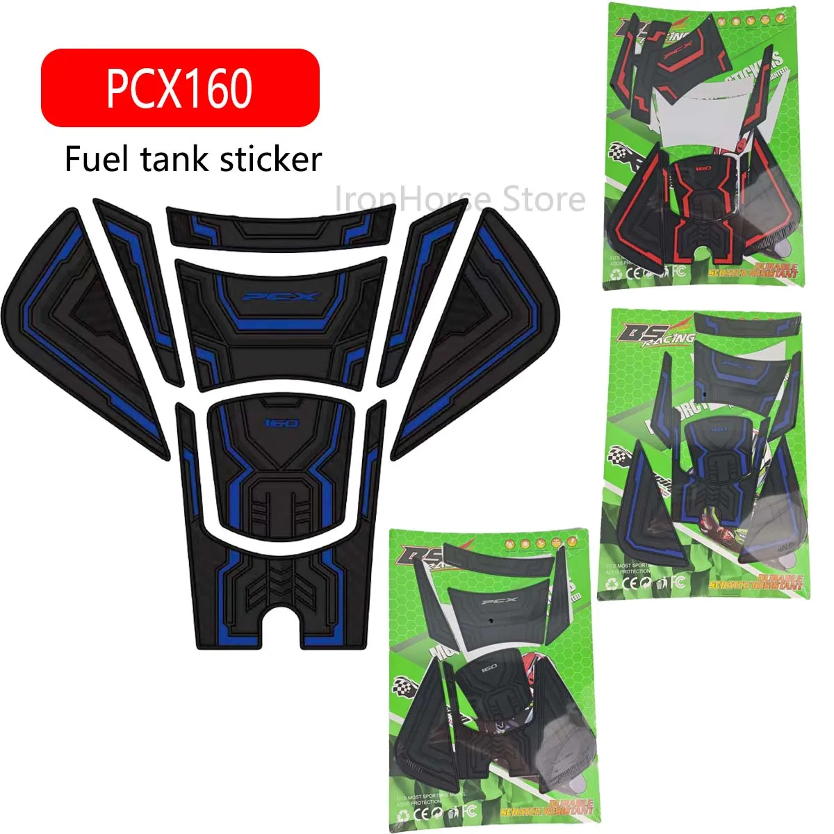 

For PCX160 motorcycle accessories tank sticker packs Anti-scratch & Anti-slip Protective Stickers for Motorcycle Fuel Tanks