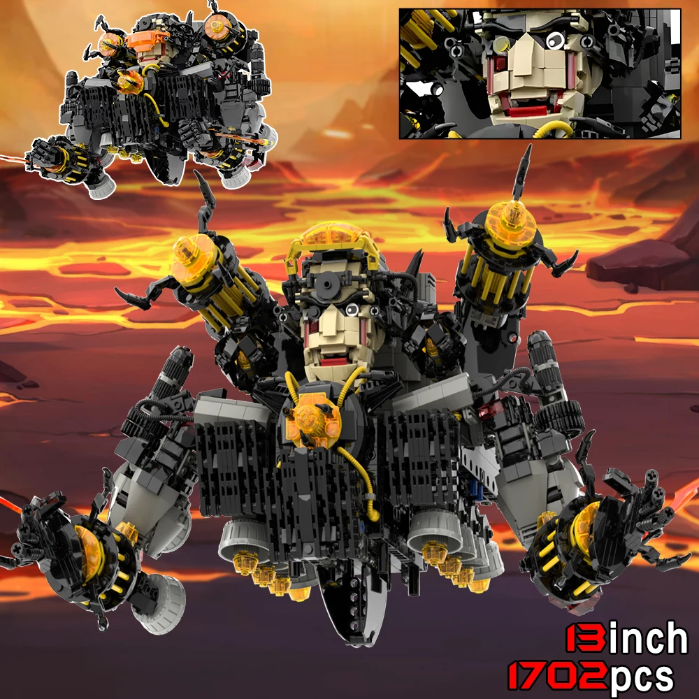 Skibidi Toileted Giant Titan Boss Speakeman Cameraman Building