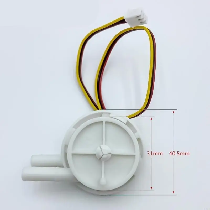 F92F Acessório medidor vazão eficiente, fornecendo água estável saída textura plástica