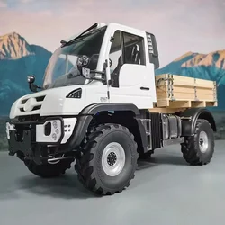 Nowy LCC-001 RC Car 1/10 Unimog U423 pojazd inżynieryjny symulacja samochód wspinaczkowy zdalnie sterowany model zabawkowy zdalnie sterowane samochody dla dorosłych